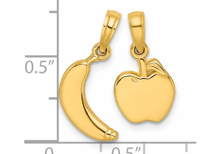 14k Yellow Gold Pendants Style D5830 - Classique Jewelry Inc.
