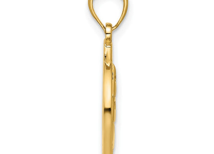 14k Yellow Gold Pendants Style D5832 - Classique Jewelry Inc.