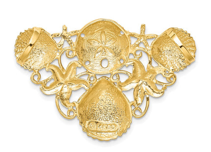 14k Yellow Gold Jewelry Style D584 - Classique Jewelry Inc.