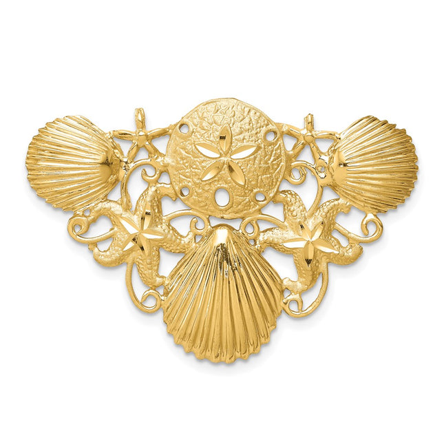 14k Yellow Gold Jewelry Style D584 - Classique Jewelry Inc.