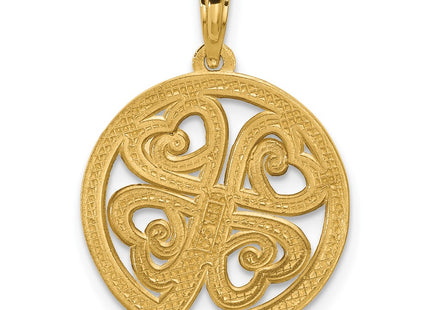 14k Yellow Gold Pendants Style D5845 - Classique Jewelry Inc.