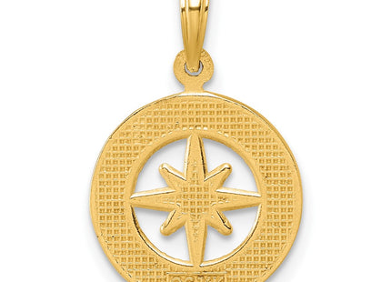 14k Yellow Gold Pendants Style D5847 - Classique Jewelry Inc.