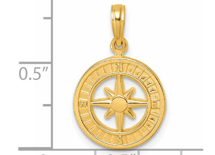 14k Yellow Gold Pendants Style D5847 - Classique Jewelry Inc.