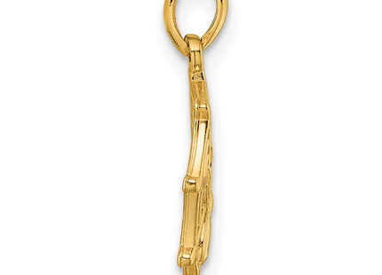 14k Yellow Gold Pendants Style D5851 - Classique Jewelry Inc.