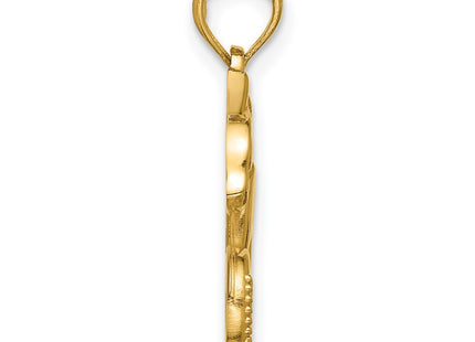 14k Yellow Gold Pendants Style D5853 - Classique Jewelry Inc.