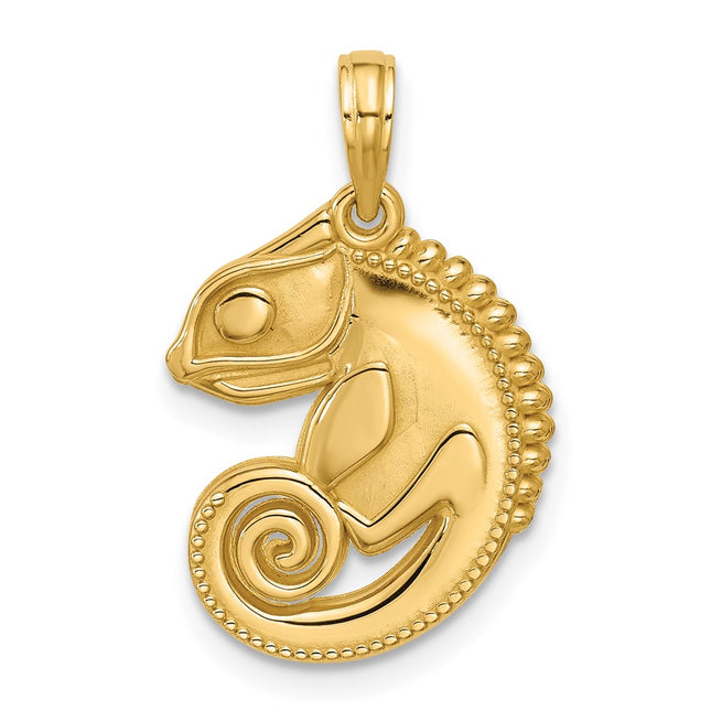 14k Yellow Gold Pendants Style D5853 - Classique Jewelry Inc.