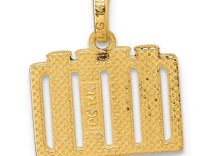 14k Yellow Gold Pendants Style D5861 - Classique Jewelry Inc.