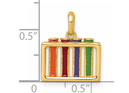 14k Yellow Gold Pendants Style D5861 - Classique Jewelry Inc.