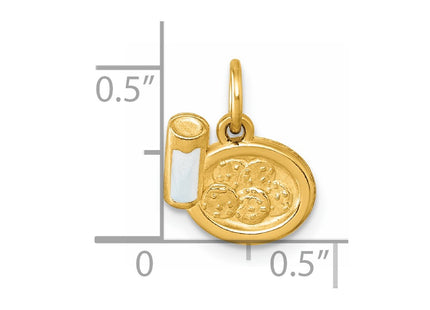 14k Yellow Gold Pendants Style D5864 - Classique Jewelry Inc.