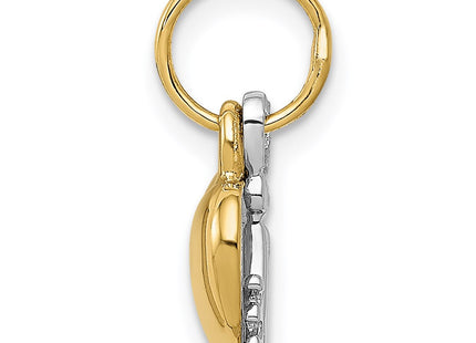 14k Two-tone Jewelry Style D603 - Classique Jewelry Inc.