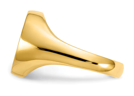 14k Yellow Gold Rings Style D79 - Classique Jewelry Inc.