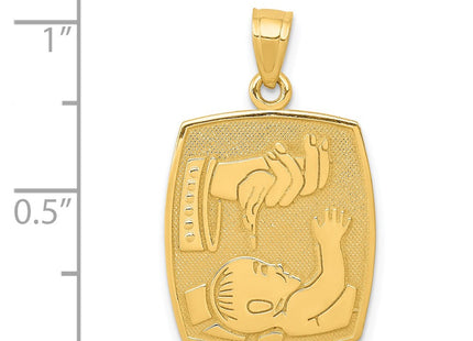 14k Yellow Gold Pendants Style D799 - Classique Jewelry Inc.