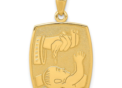 14k Yellow Gold Pendants Style D799 - Classique Jewelry Inc.