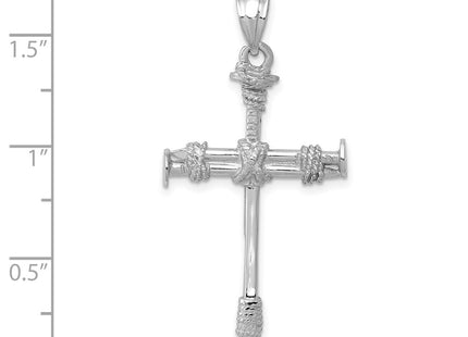 14k White Gold Pendants Style D807 - Classique Jewelry Inc.