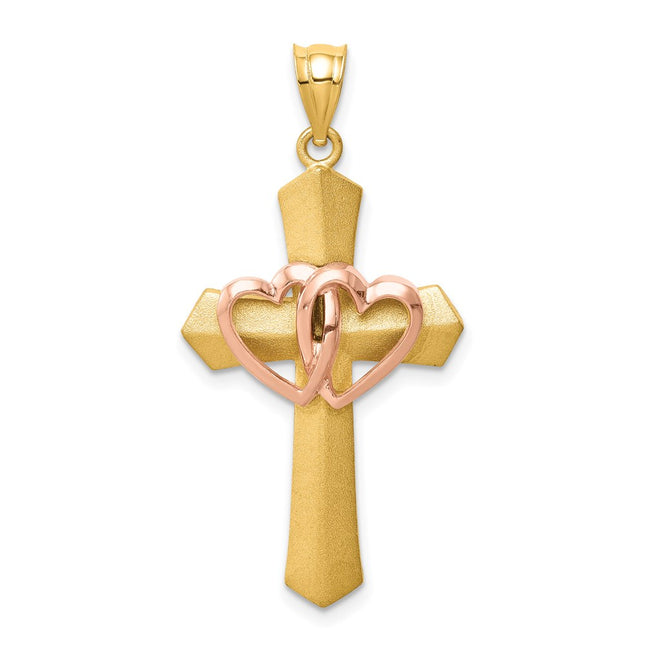 14k Two-tone Jewelry Style D821 - Classique Jewelry Inc.