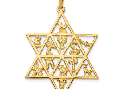 14k Yellow Gold Pendants Style D894 - Classique Jewelry Inc.