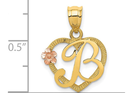 14k Two-tone Pendants Style D898B - Classique Jewelry Inc.