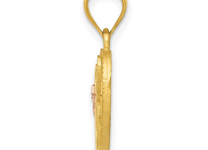 14k Two-tone Pendants Style D898C - Classique Jewelry Inc.