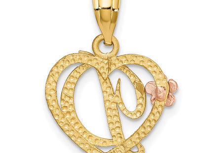 14k Two-tone Pendants Style D898D - Classique Jewelry Inc.