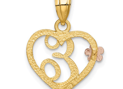 14k Two-tone Pendants Style D898E - Classique Jewelry Inc.