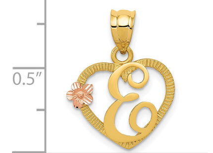 14k Two-tone Pendants Style D898E - Classique Jewelry Inc.