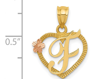 14k Two-tone Pendants Style D898F - Classique Jewelry Inc.