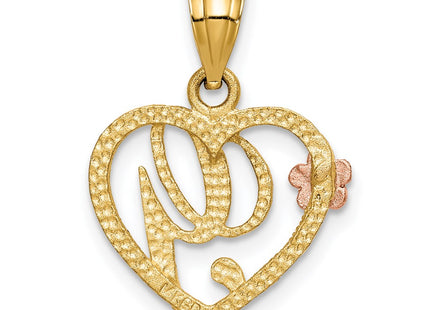 14k Two-tone Pendants Style D898G - Classique Jewelry Inc.