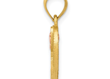 14k Two-tone Pendants Style D898H - Classique Jewelry Inc.