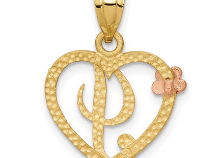 14k Two-tone Pendants Style D898I - Classique Jewelry Inc.