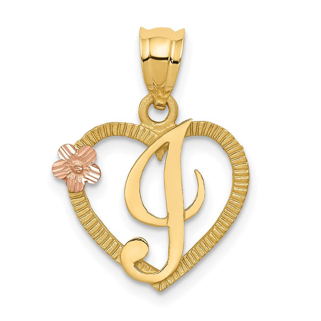 14k Two-tone Pendants Style D898I - Classique Jewelry Inc.