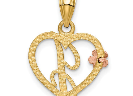 14k Two-tone Pendants Style D898J - Classique Jewelry Inc.