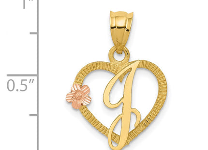 14k Two-tone Pendants Style D898J - Classique Jewelry Inc.