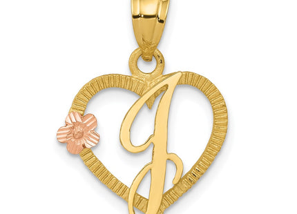 14k Two-tone Pendants Style D898J - Classique Jewelry Inc.
