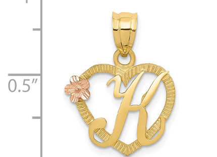 14k Yellow Gold Pendants Style D898K - Classique Jewelry Inc.