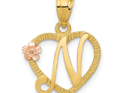 14k Two-tone Pendants Style D898N - Classique Jewelry Inc.