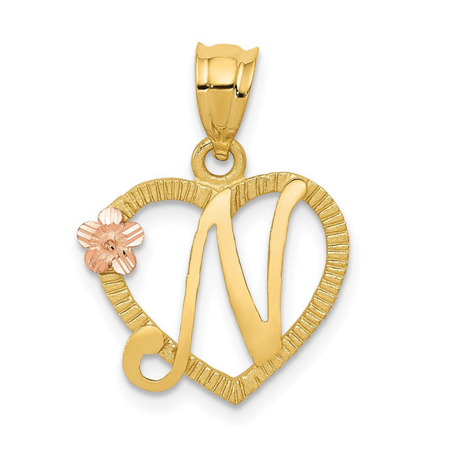 14k Two-tone Pendants Style D898N - Classique Jewelry Inc.