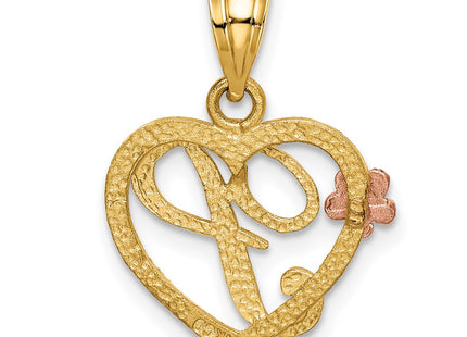 14k Two-tone Pendants Style D898P - Classique Jewelry Inc.