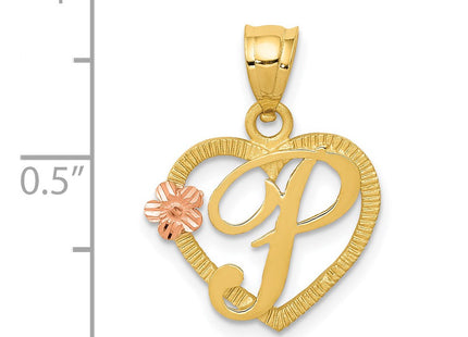 14k Two-tone Pendants Style D898P - Classique Jewelry Inc.