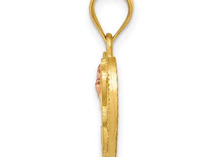 14k Two-tone Pendants Style D898R - Classique Jewelry Inc.
