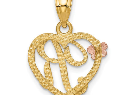 14k Two-tone Pendants Style D898R - Classique Jewelry Inc.