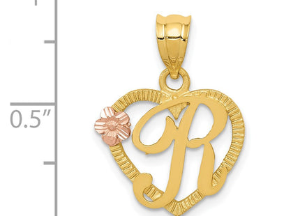 14k Two-tone Pendants Style D898R - Classique Jewelry Inc.