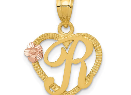 14k Two-tone Pendants Style D898R - Classique Jewelry Inc.