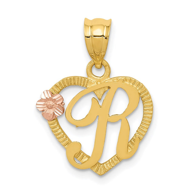 14k Two-tone Pendants Style D898R - Classique Jewelry Inc.