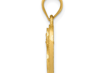 14k Two-tone Pendants Style D898S - Classique Jewelry Inc.