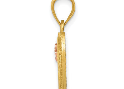 14k Two-tone Pendants Style D898T - Classique Jewelry Inc.