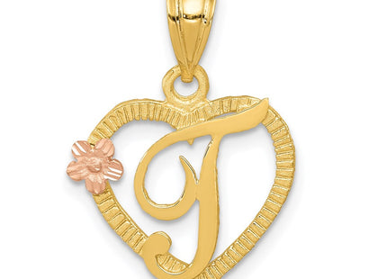 14k Two-tone Pendants Style D898T - Classique Jewelry Inc.