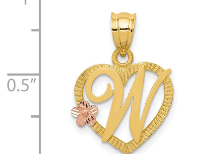 14k Two-tone Pendants Style D898W - Classique Jewelry Inc.