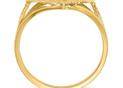 14k Yellow Gold Rings Style D938 - Classique Jewelry Inc.