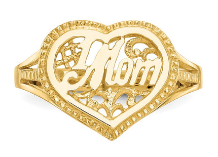 14k Yellow Gold Rings Style D938 - Classique Jewelry Inc.