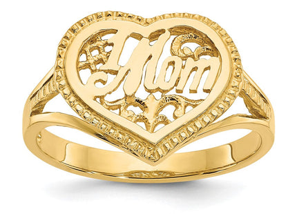 14K gold moon charm